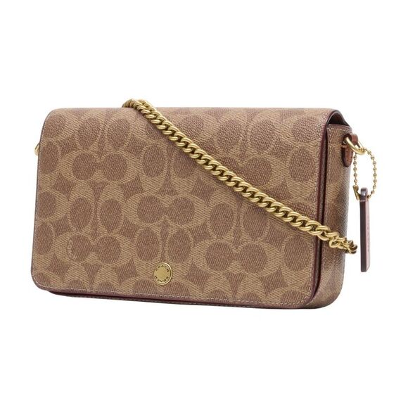 Signature Mila Crossbody - Coach - Canvas - Brown - Picture 2 of 2
